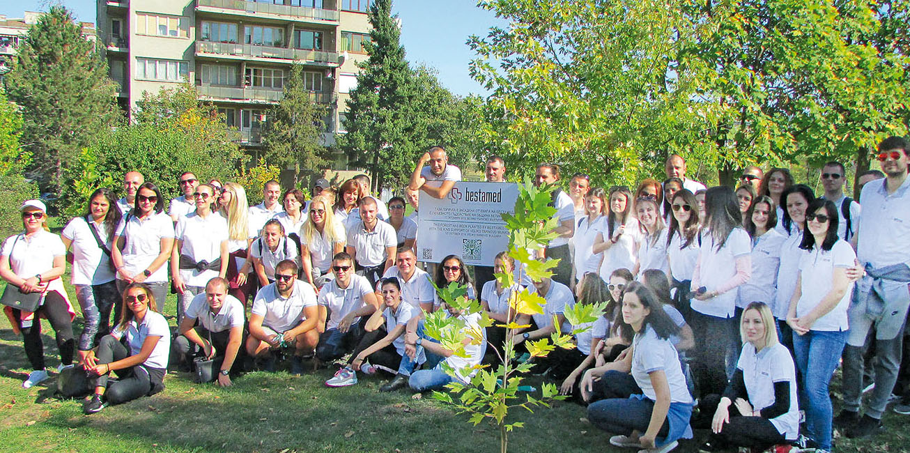 “Bestamed Forest” in 2019 made Veliko Turnovo greener