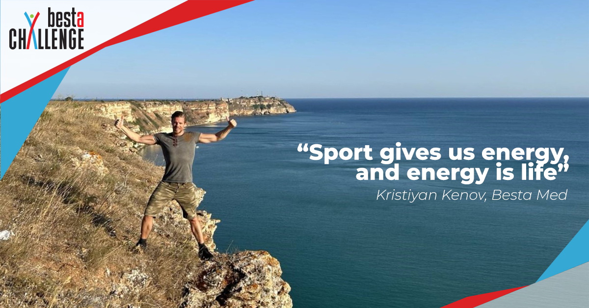 “Sport gives us energy and energy is life” – Kristian Kenov, Besta Med