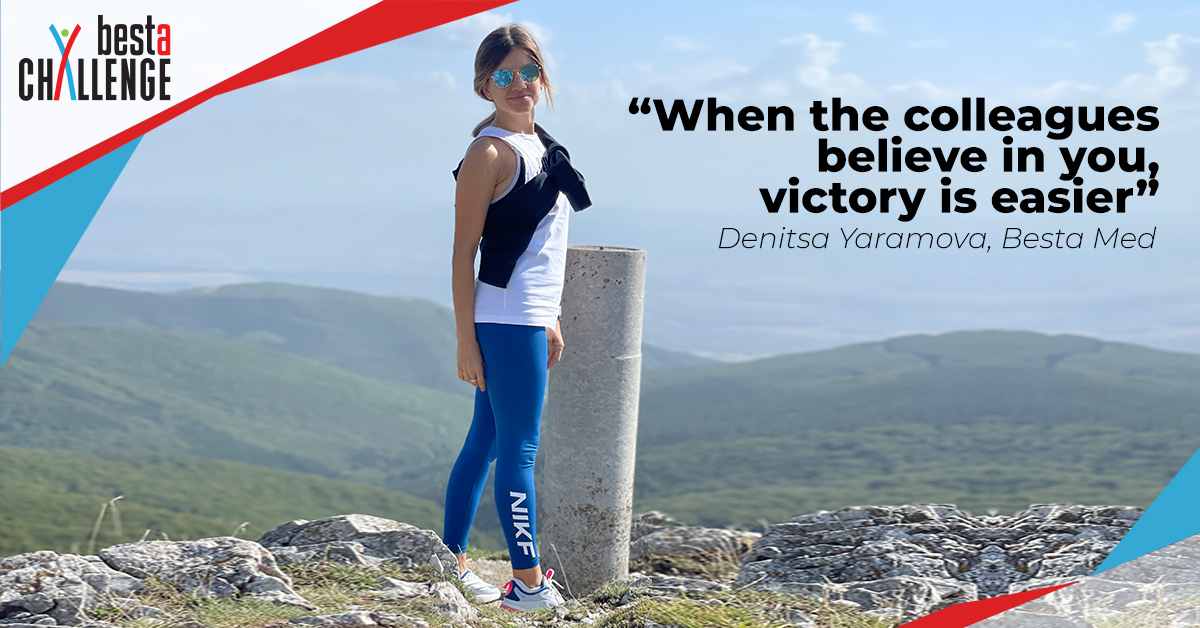 “When colleagues believe in you, victory is easier” – Denitsa Yaramova, Besta Med