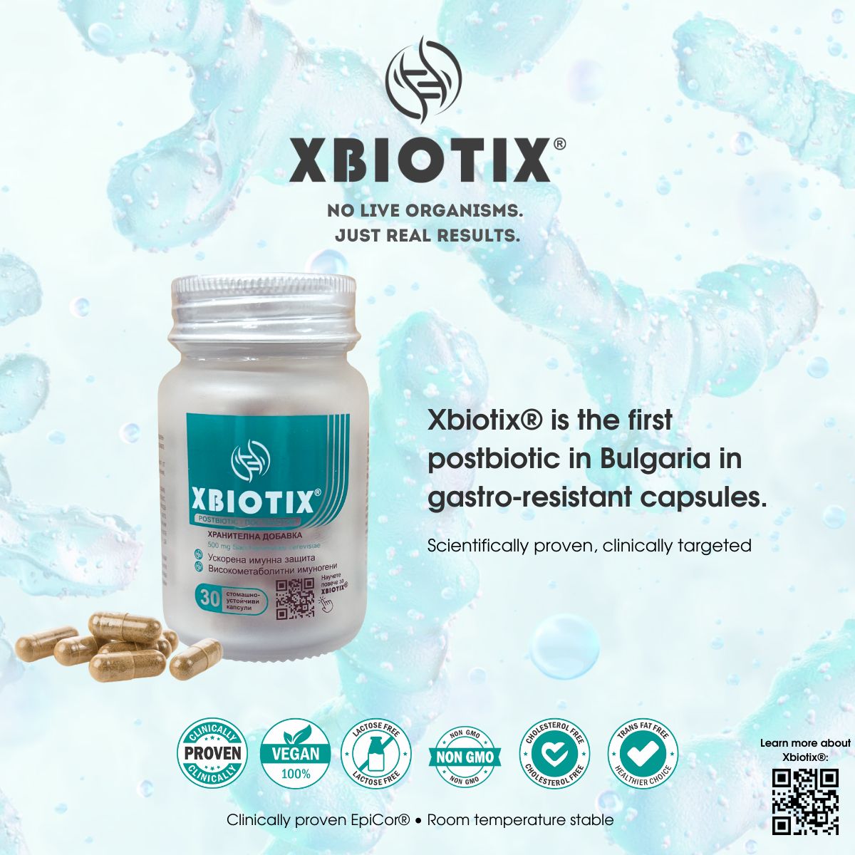 The story now has a new chapter – and its name is XBIOTIX!
