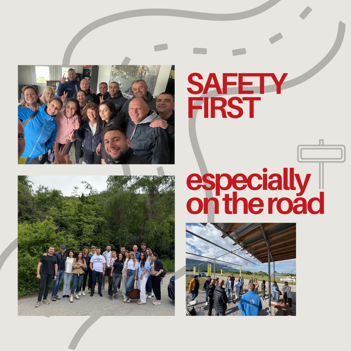We held our Safety Driving training