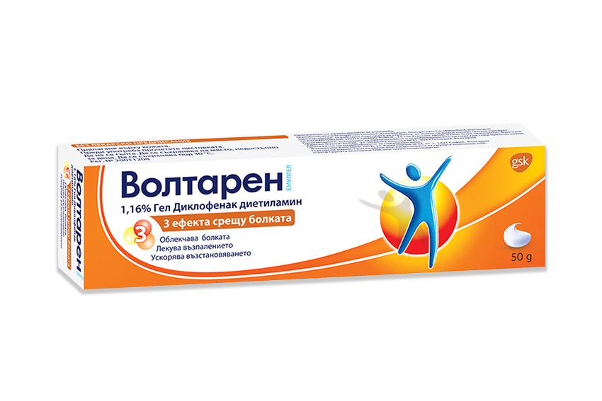 Voltaren Emulgel gel 1% 50 g — product packaging