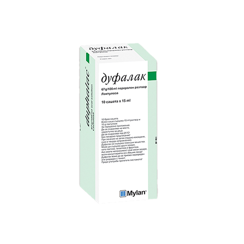 Dufalac sachet 15 ml x 10 — product packaging