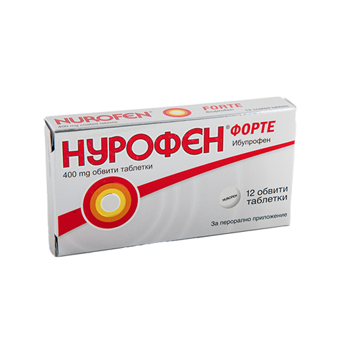 Nurofen tablets 400 mg x 12 — product packaging