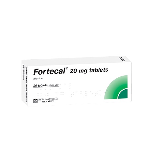 Fortecal tablets 20 mg x 20 — product packaging